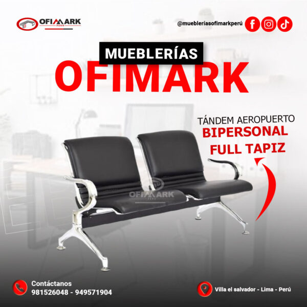 TÁNDEM AEROPUERTO BIPERSONAL FULL TAPIZ